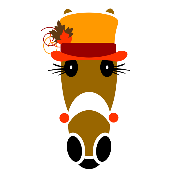 Asher Hattingdon autumn top hat.