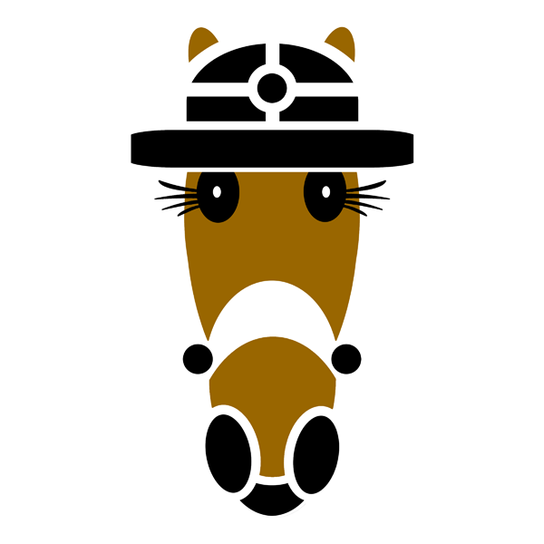 Becky Hattingdon classic hat in black.