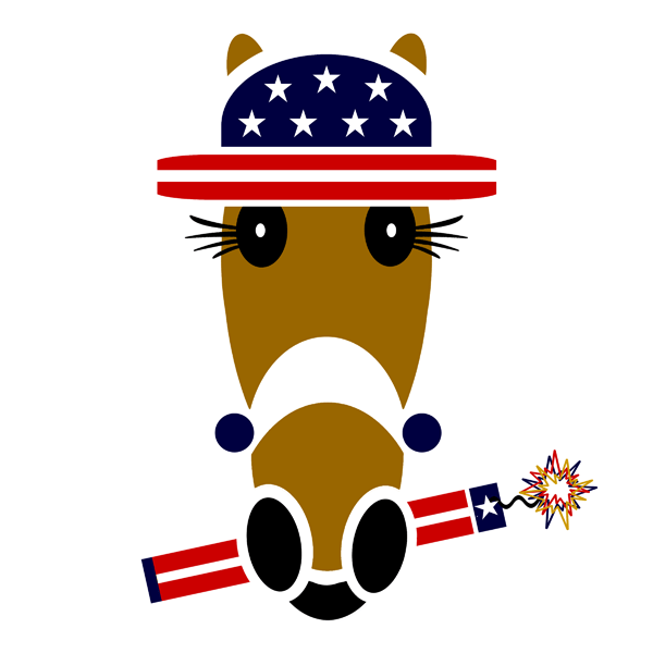 Gloria Hattingdon with firecracker.