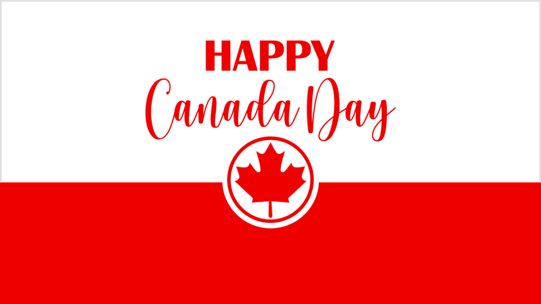 Happy Canada Day.