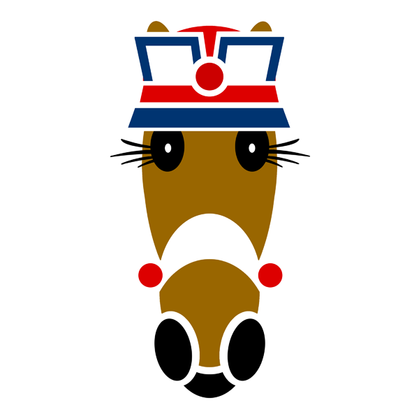 Etienne Hattingdon in French inspired red, white and blue fashion hat. ©Vivian J Grant.