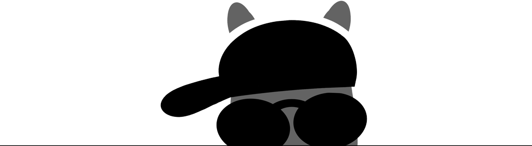 Curtis Hattingdon peeks out from this banner. So handsome!