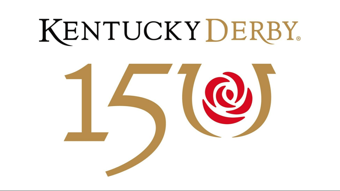 150th running of the Kentucky Derby artwork 2024 by Churchill Downs.