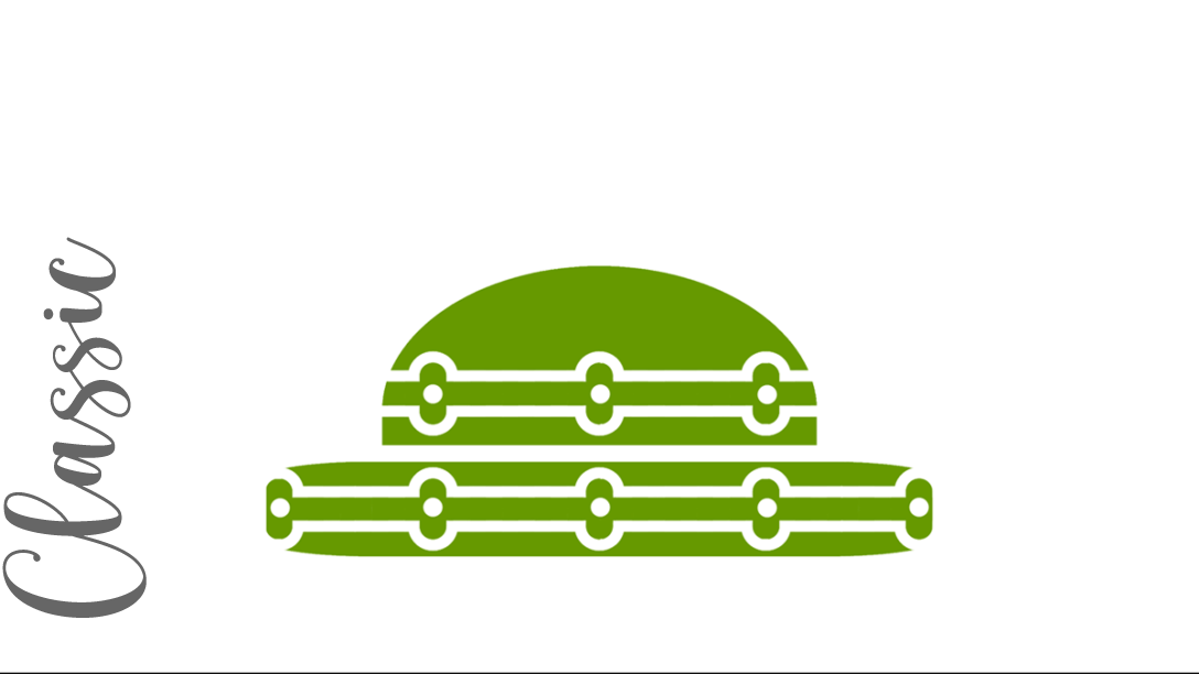 Blog header Eileen Classic in Green.