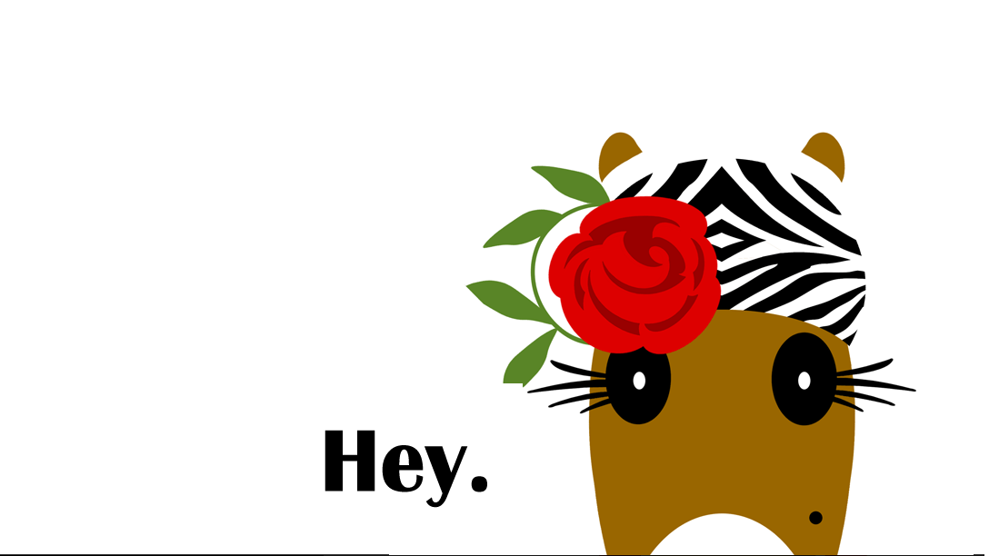 Red Rose Day featured image. Featuring Jenny Rose b&w striped cap.