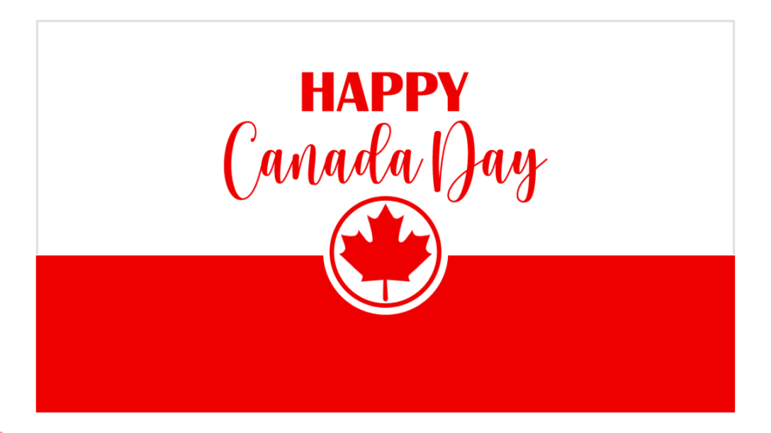 Happy Canada Day blog featured image.