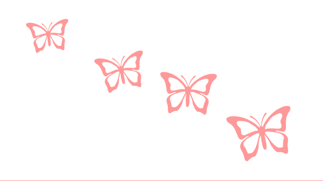Blush Hattingdon blog post featured image of pink butterflies.