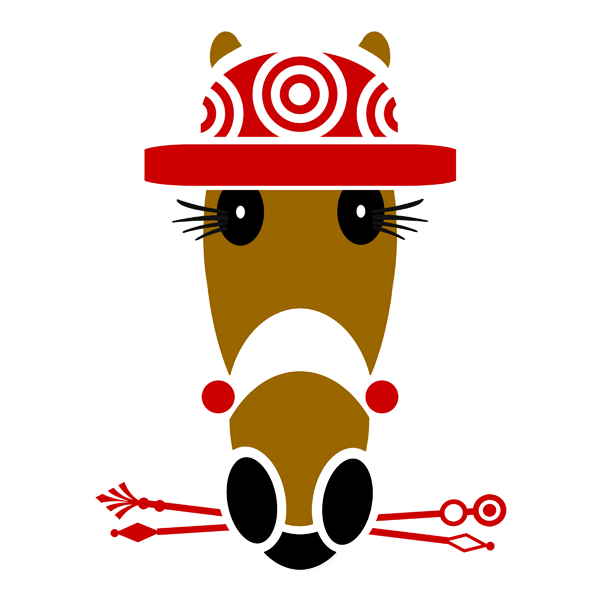 Artemis classic hat in red.