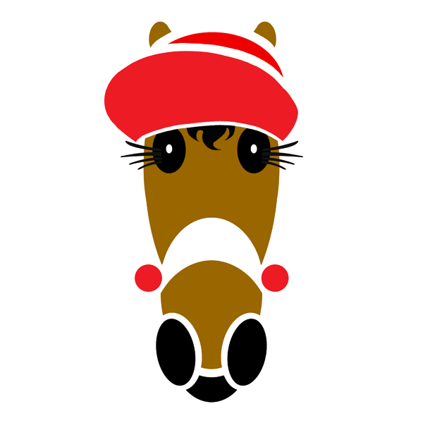 Pippa Hattingdon red fashion hat.