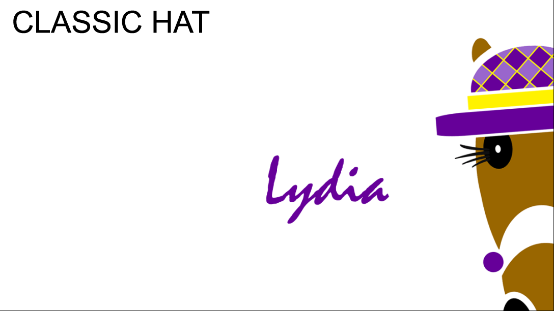 Classic hat Lydia blog banner.