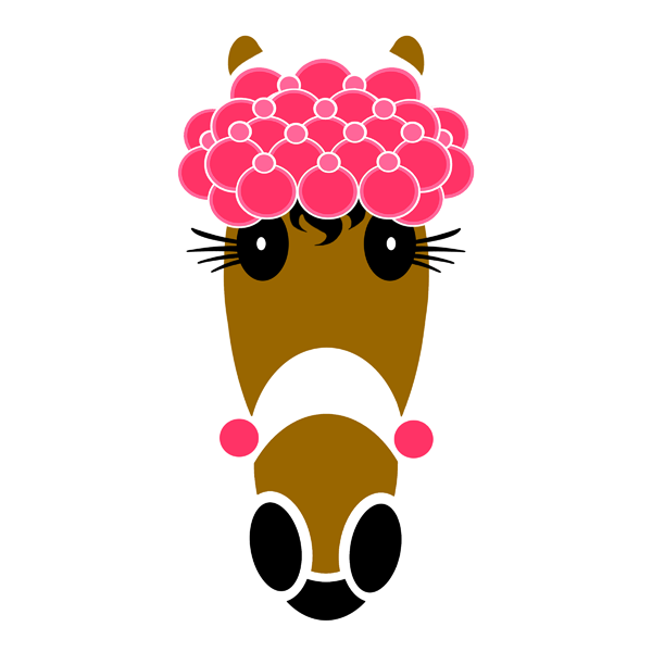 Pink bubbles fashion hat.