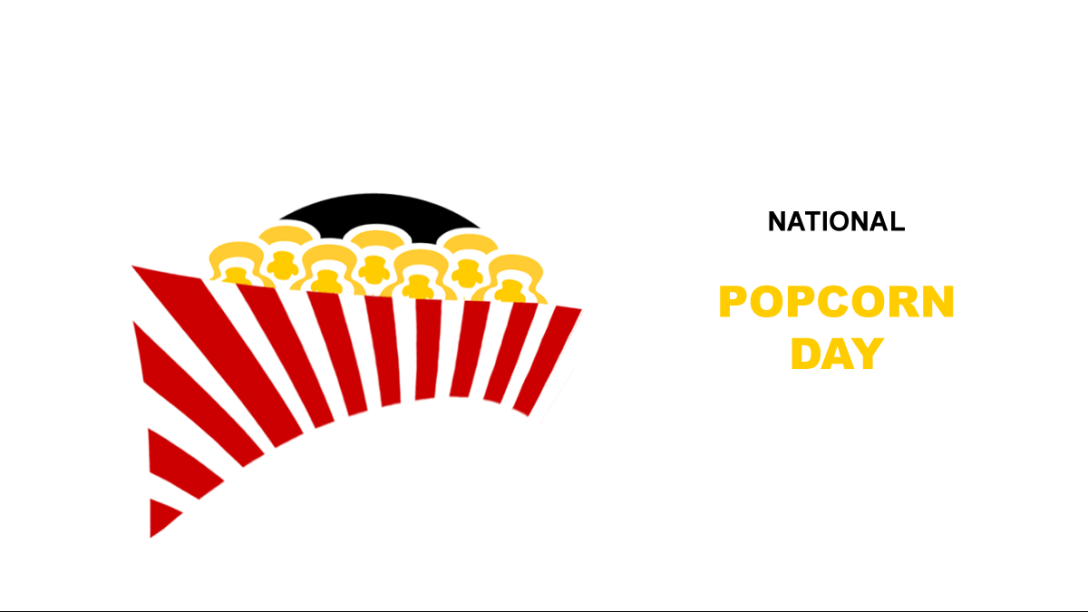 Blog banner for Nat'l Popcorn Day 2025.