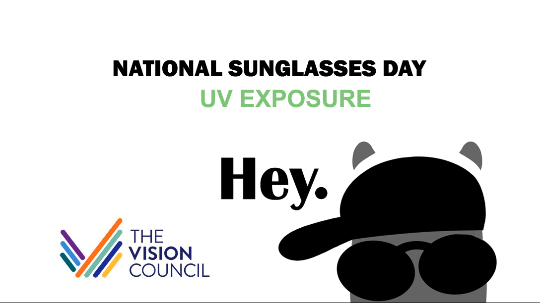 Curtis for National Sunglasses Day 2025.