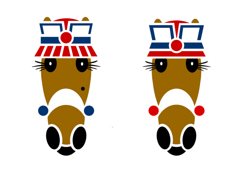 Etienne Hattingdon, L2R the original and the new.